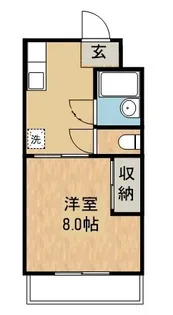 マンションストークⅦ【3階】の間取り