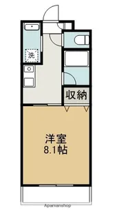 イーストコート21【4階】の間取り