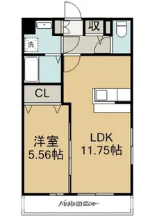 プランドールⅡ【4階】の間取り