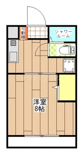 ランカン天竜川【102号室】の間取り