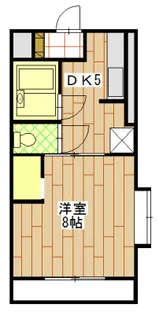 サンリバーM【1階】の間取り