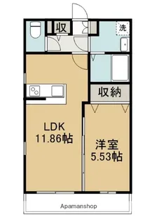 WISTARIA【3階】の間取り