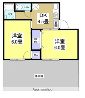 アーバン本郷【A202号室】の間取り