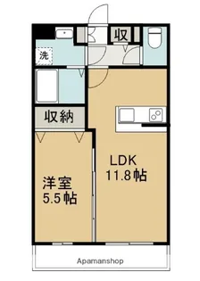 グランストーク碧【4階】の間取り