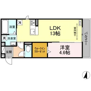 ピーノ・グランデ【3階】の間取り