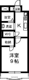 グランドソレーユ大瀬【2階】の間取り