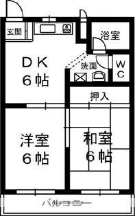 ジュリエンス【2階】の間取り