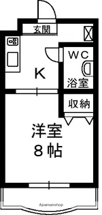 メゾン椿【2階】の間取り