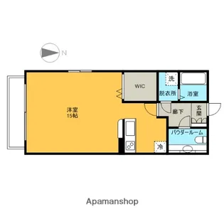ヴェルメゾン【2階】の間取り