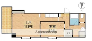 LAUREL COURT 田町(ローレルコート田町)【801号室】の間取り