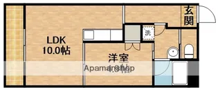 イーストコート【6階】の間取り