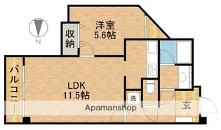 佐鳴湖パークタウンサウス【7階】の間取り
