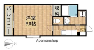 HEIMシュワン【2階】の間取り
