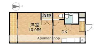メゾンドルチェⅣ【103号室】の間取り