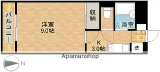 グランドメゾン北斗【1階】の間取り