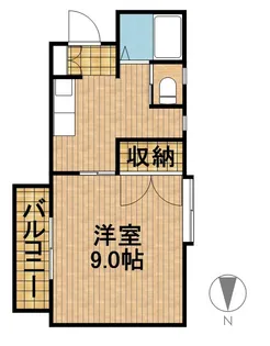 グリーンヒルズ【2階】の間取り