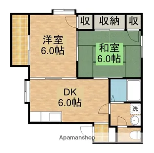 ラベンダーⅠ【2階】の間取り