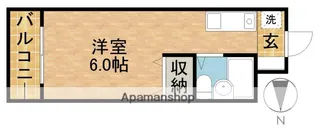 和地山エステートピア【3階】の間取り