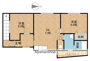 REGALO【2階】の間取り