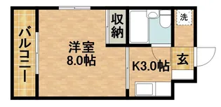 アパルト−ノイン【103号室】の間取り