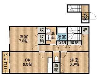FORMOSAⅡ【3号室】の間取り