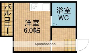 朝日プラザ浜松元浜パサージュ【402号室】の間取り