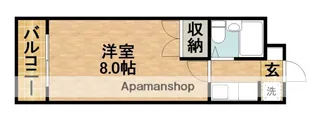 中沢CHG【4階】の間取り