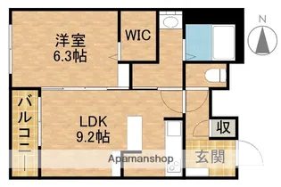 L’ALBA DI PRIMO【2階】の間取り