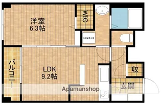 L’ALBA DI PRIMO【3階】の間取り