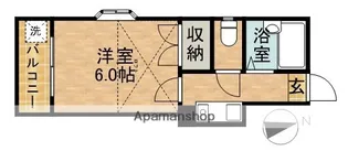 ドリームハウス萩丘【2階】の間取り