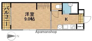 アネックス天王Ⅶ【201号室】の間取り