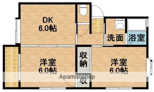 ヒルストーン【1階】の間取り