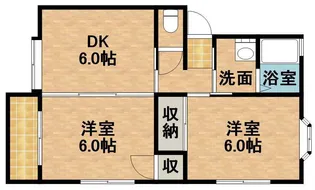 ヒルストーン【2階】の間取り