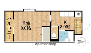 パルクレールⅡ【3階】の間取り