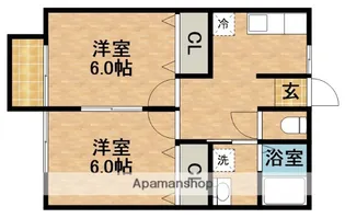 ヨシダハイツ【2階】の間取り