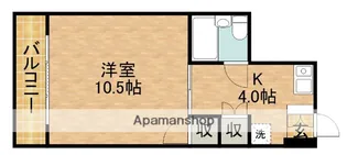 マンションKM−2【201号室】の間取り