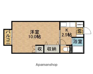ソシアⅡ【1階】の間取り