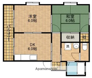 アミューズ【3階】の間取り