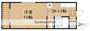 サンシャイン天王Ⅲ【3階】の間取り
