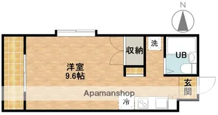 アップル第1マンション【3階】の間取り