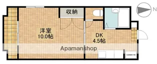 クラストピア【4階】の間取り