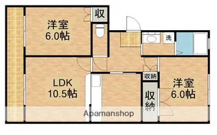 アネシス【2階】の間取り