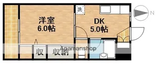 シティハイムタナカ【1階】の間取り