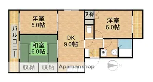 リバーサイドI【302号室】の間取り