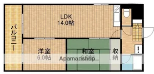 アソルティ伝馬町【802号室】の間取り