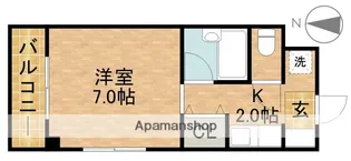 マ・メゾン中島Ⅱ【3階】の間取り