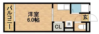 ジュビロⅡ【205号室】の間取り