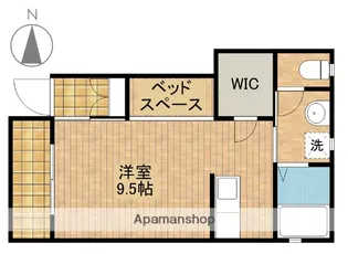 APARTMENT.T【1階】の間取り