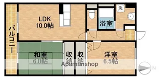 グランピアⅡ【2階】の間取り
