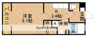 ビオスⅢ【2階】の間取り